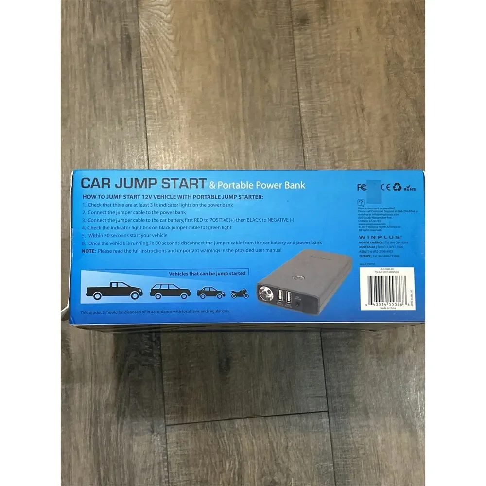 Winplus Car Jump Start and Portable Power Bank